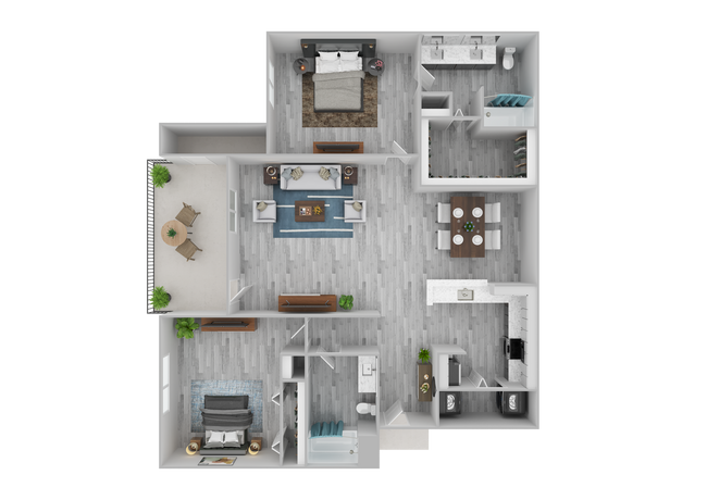 B2 Premium Renovation 10-1015 floor plan